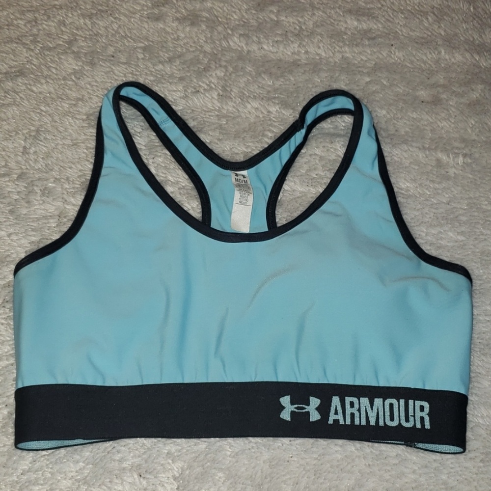 Under Armour, compression sports bra